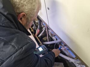 проверка цепи между заземляющими элементами